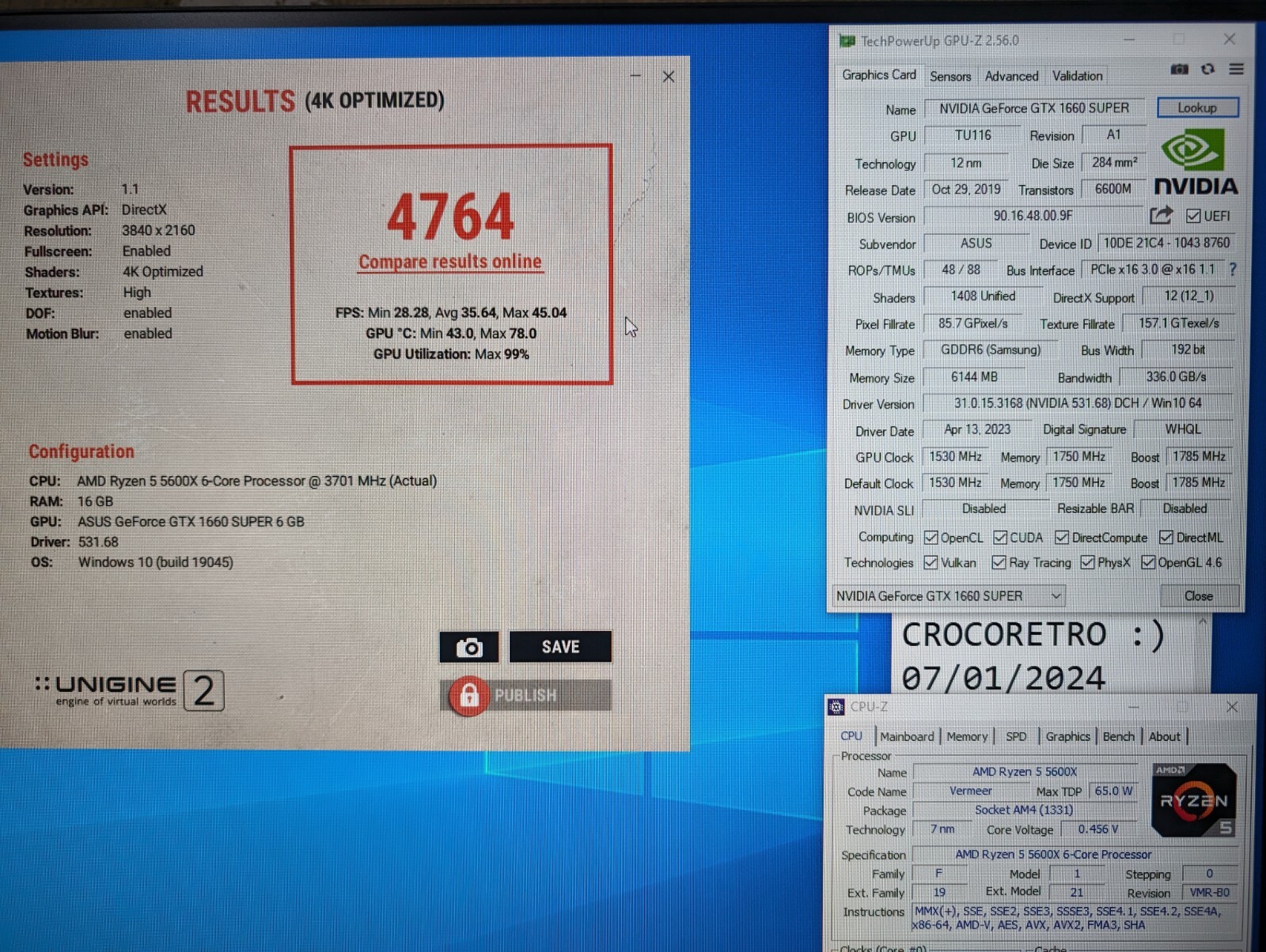 Gigabyte B550 GAMING X V2 + AMD Ryzen 5 5600X + G.Skill 2x8Gb 3600Mhz