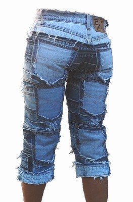 Beach Club Sexy Short 3/4 Jeans SEVEN STAR CAPRI W 31 Vintage Special Edition