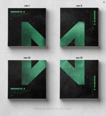MONSTA X The Connect: Dejavu Versions 1-4 PC INCLUDED