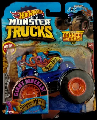 Hot Wheels Myths 4/5 Jam Monster Trucks Van 2019 Abyss-Mal ...