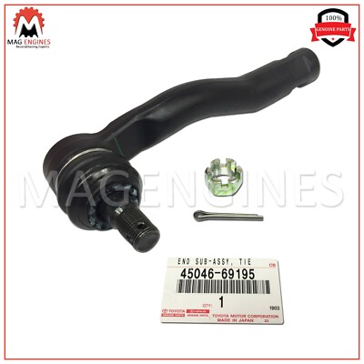 45046-69195 GENUINE OEM END SUB-ASSY, TIE ROD, RH 4504669195 | eBay