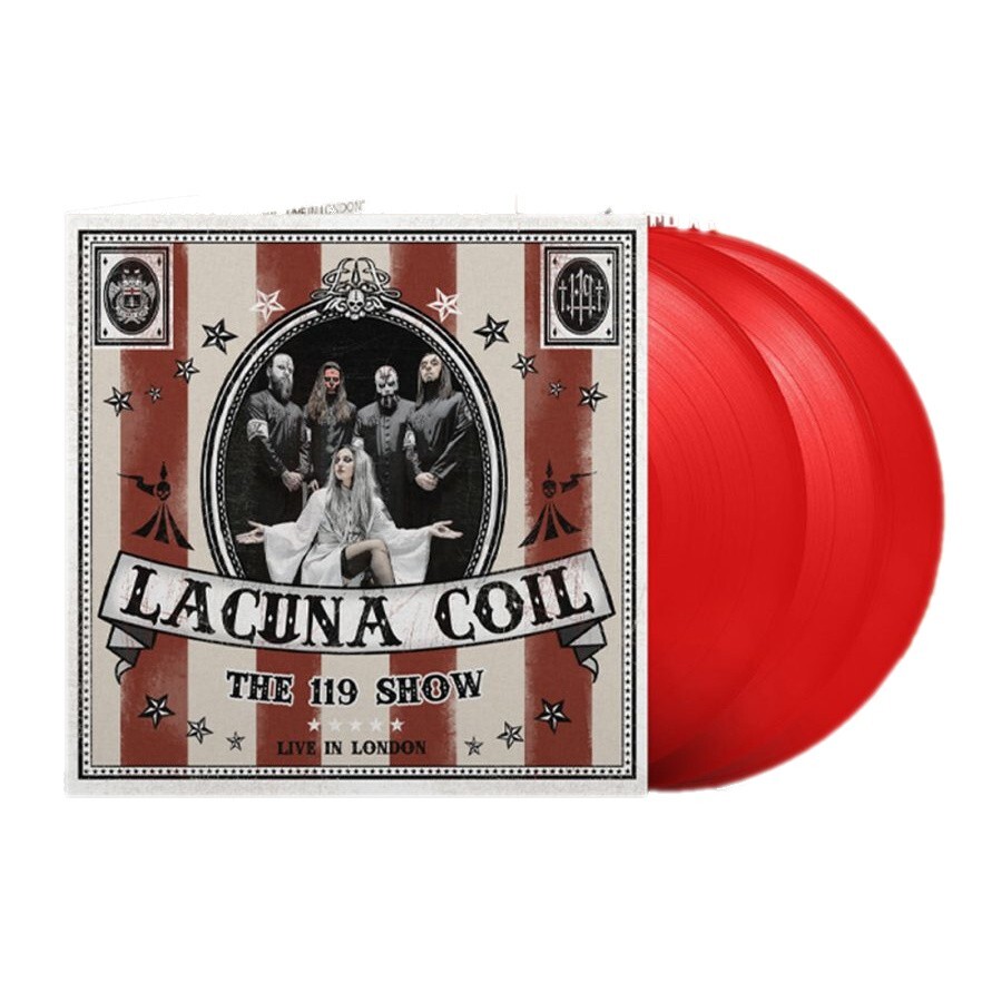 LACUNA COIL - The 119 Show. Live in London (2024) 3 LP red Vinyl pre-order