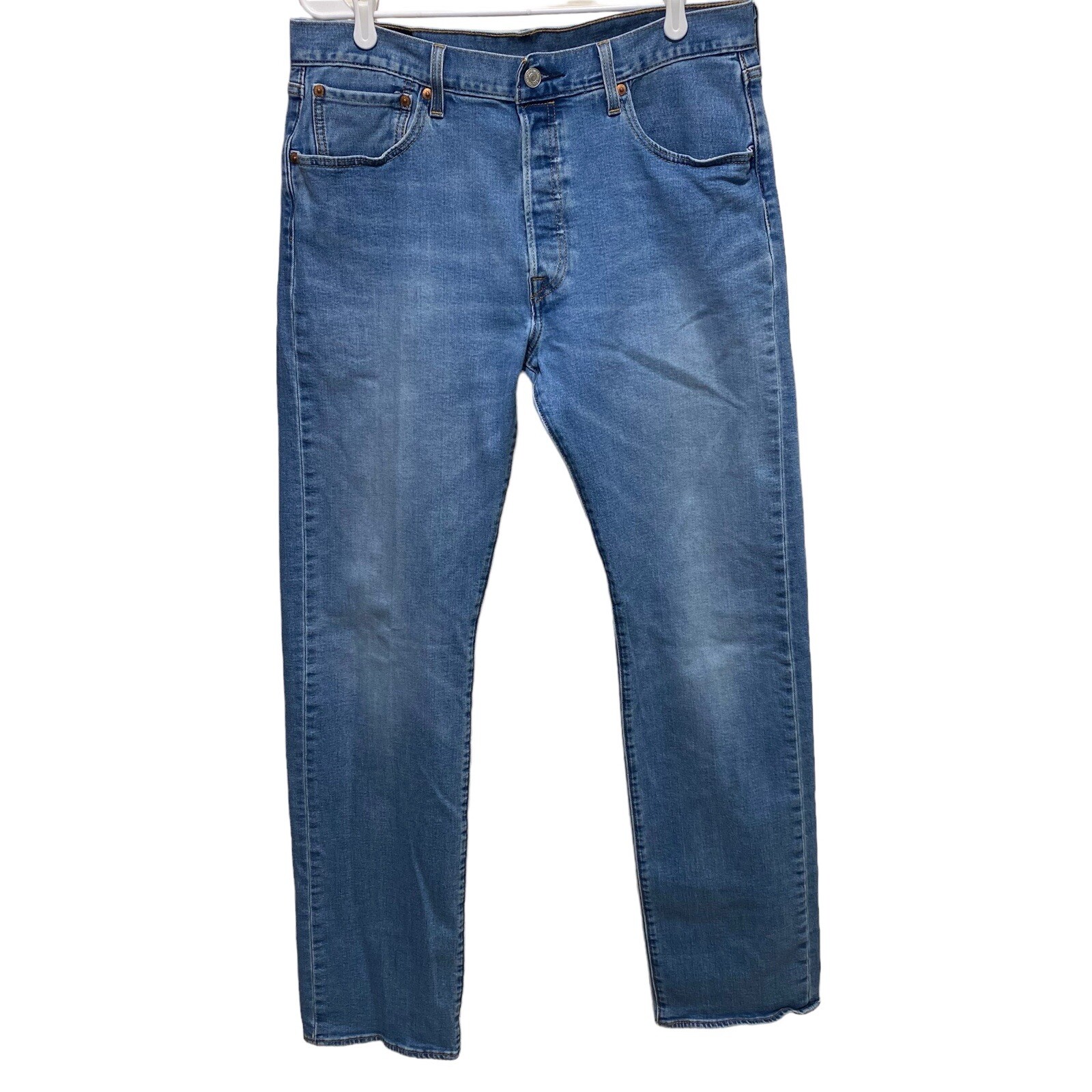 Levi's 501 Denim Jeans Men's Original Fit Button Fly Size 34 X 34