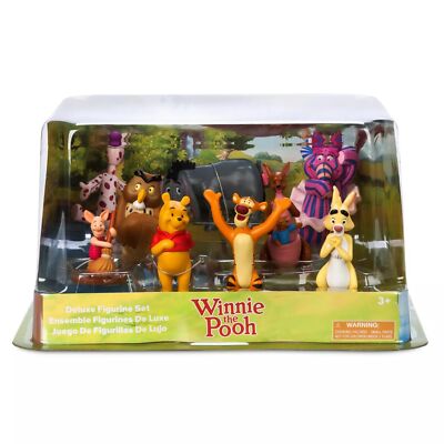 Figurine Deluxe Pooh the Winnie Set Set Play Piglet, Tigger, Set, Figure Deluxe Pooh the Winnie Disney プーさん その他