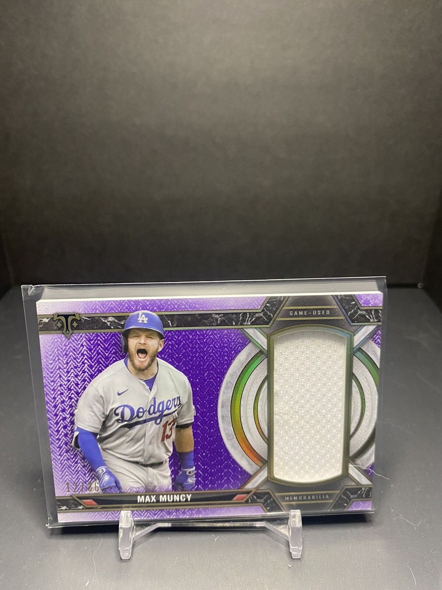 MAX MUNCY 2021 Topps Triple Threads Jumbo Relic Patch #12/36