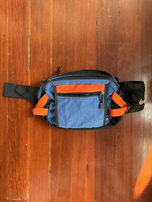 Vintage Nike ACG Waist Pack Large Fanny Crossbody Blue/Black