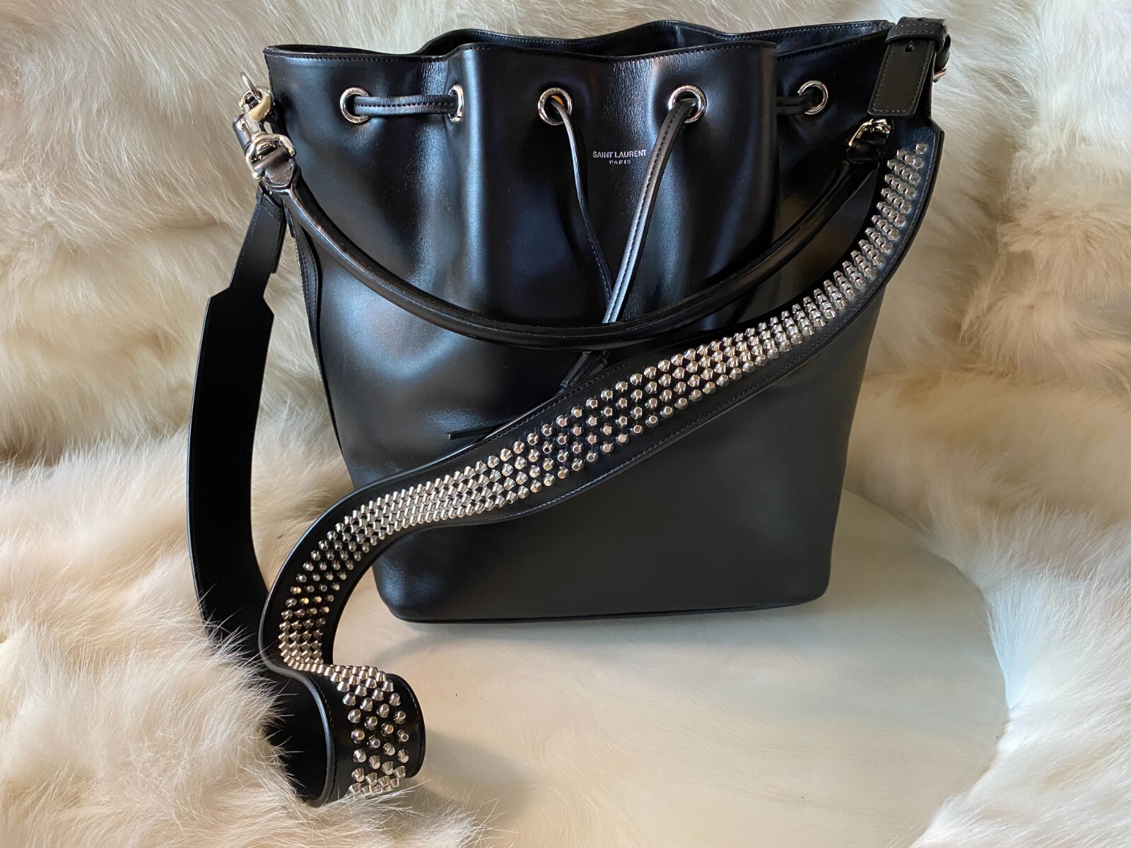 Borsa a mano donna Saint Laurent nuova originale