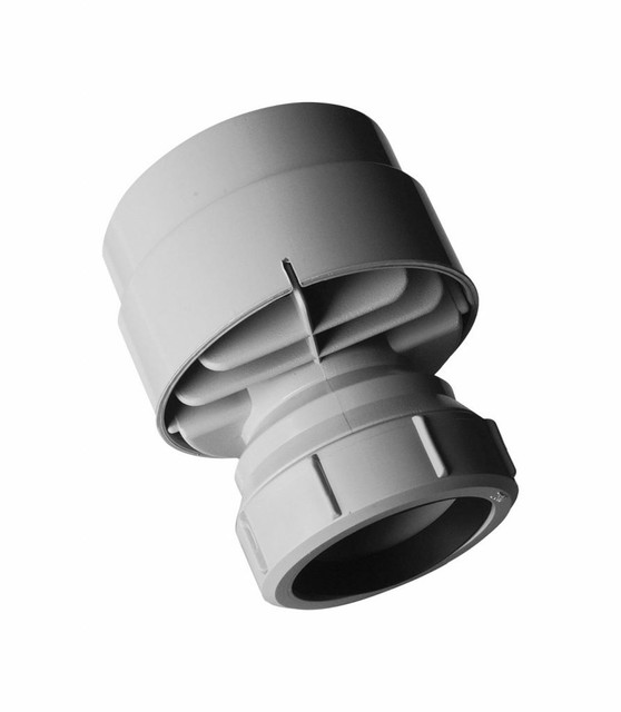 Abey Dual Air Admittance Valve Grey 40 & 50mm Drain Sewer Vent for sale