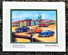 FORD MUSTANG Art Print pony car motor company Shelby GT Cobra fastback boys room