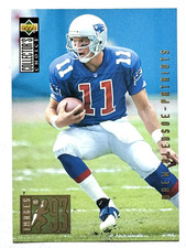 DREW BLEDSOE Patriots 1994 Upper Deck Collector's Choice IMAGES OF 93 Card #33