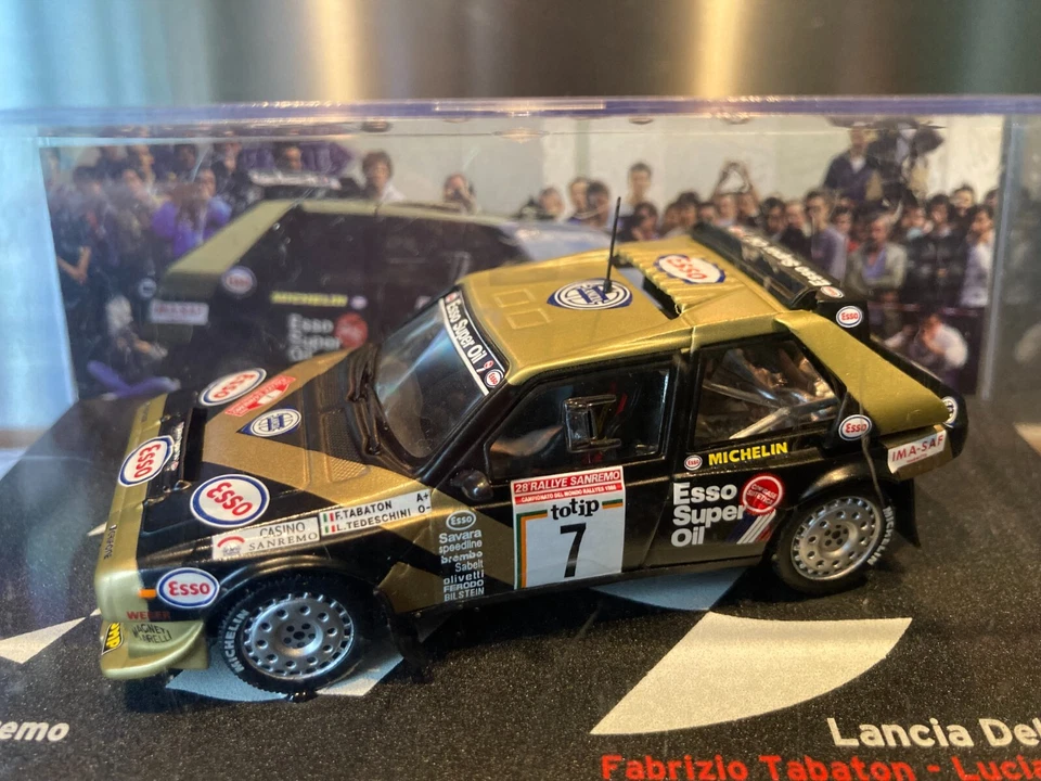 LANCIA DELTA S4 Gr. B RALLYE SANREMO 1986 TABATON SCALE 1/43 ALTAYA - Photo 2/4