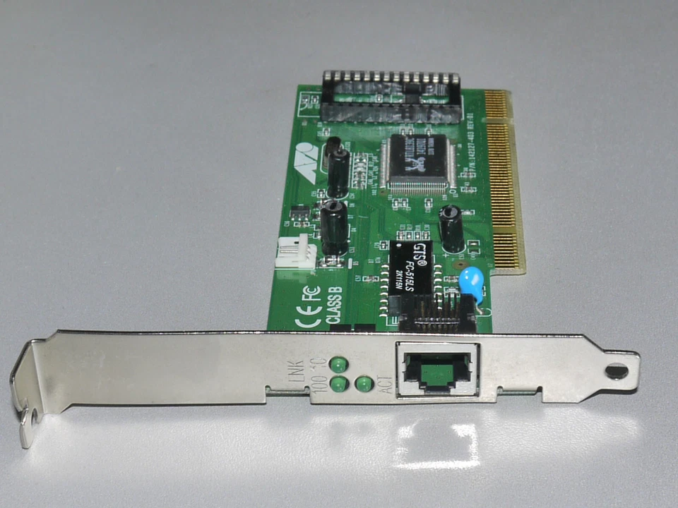PCI Netzwerkkarte - Realtek RTL8139 - 10/100mbit RJ45 - Ethernet LAN Card NIC