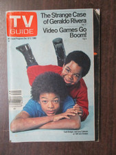 TV GUIDE MAGAZINE DEC 1980 GARY COLEMAN DIFF'RENT STROKES NASHVILLE NO LABEL TV GUIDE MAGAZINE DEC 1980 GARY COLEMAN DIFF'RENT STROKES NASHVILLE NO LABEL