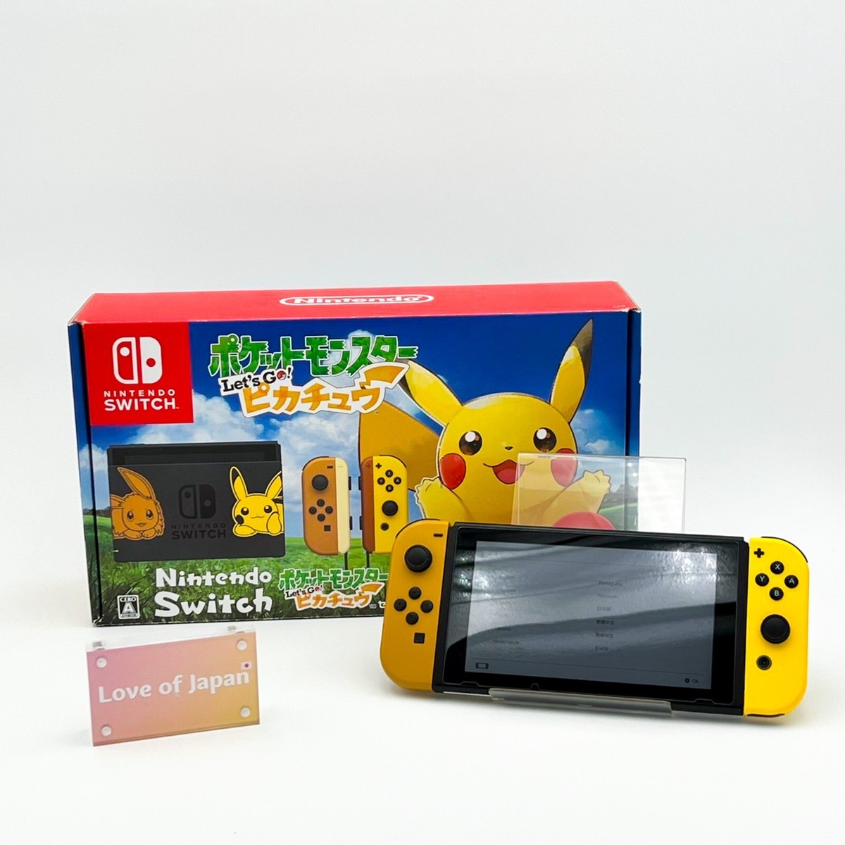 Nintendo Switch Pokemon Let's Go Pikachu Limited Edition Nintendo Switch Pokemon Let's Go Pikachu Limited Edition