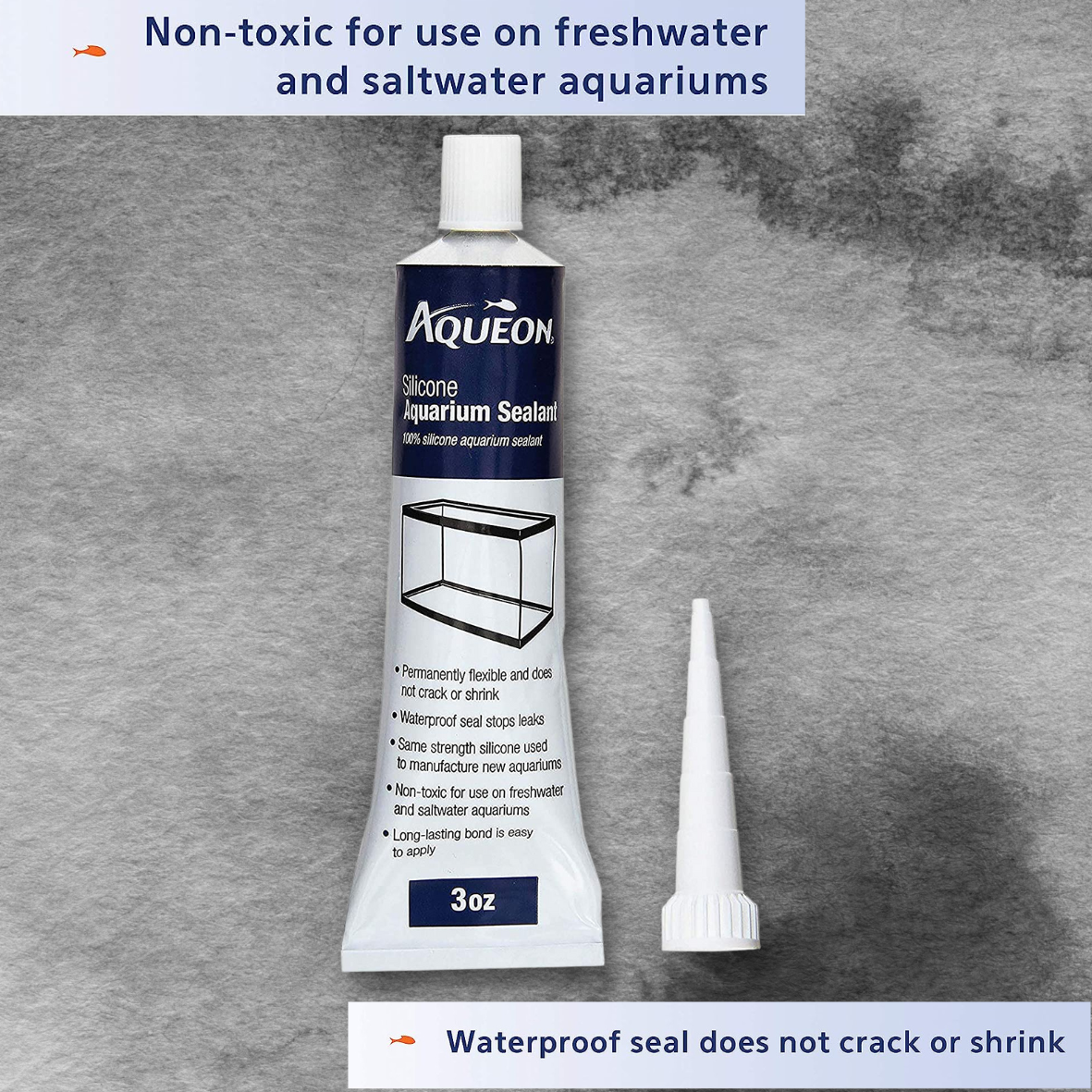 Aquarium Silicone Repair & Sealant Sealer Waterproof Sealant Coating Clear