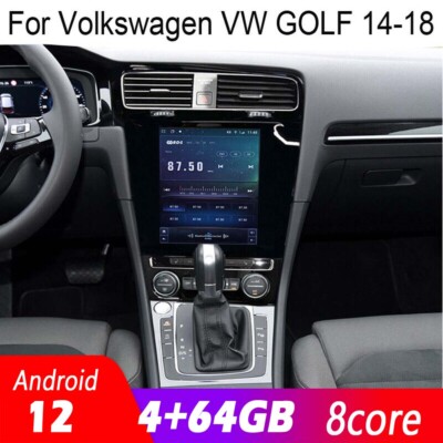 10.4'' Touchscreen Radio Android Gps Navigation For Volkswagen Vw Golf 14~18