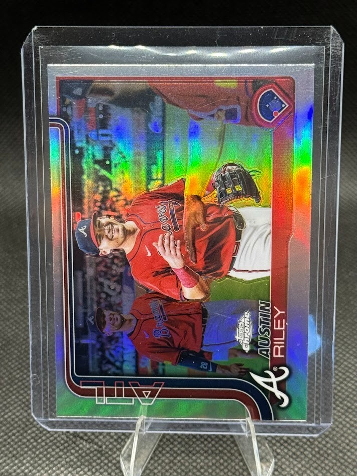 2025 Topps Chrome Austin Riley Image Variation Braves #206