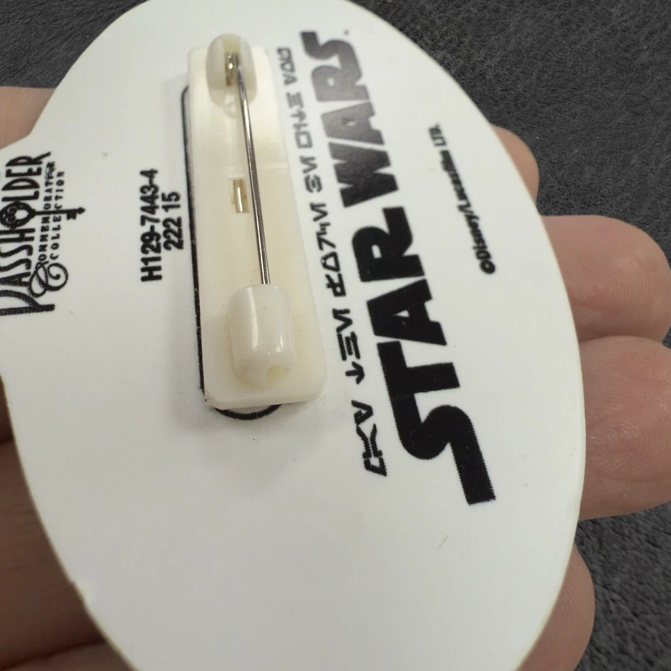 2014 🖤 Etiqueta con nombre de Star Tours 🖤 DEATH STAR Wars Fin de semana Titular del pase anual PIN DLP Foto 4 de 4