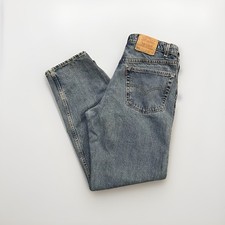 Vintage Levi's 550 Blue Jeans Mens Size 36x33 Made In The USA 90s Baggy