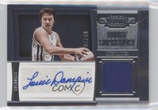 2018 Dominion Court Supremacy Material Signatures 28/49 Louie Dampier Auto fm0