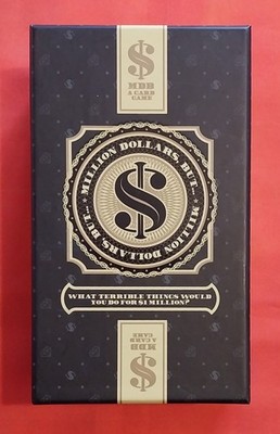 Hahnzähne Millionen Dollar, aber... Party Kartenspiel KOMPLETT
