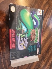 Turtles Tournament Fighter Snes Box Only Super Nintendo Original box
