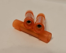 Red Butt Splice Nylon Insulated 22-18 AWG Electrical Crimp Connectors Lot of 174