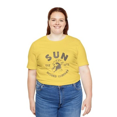 Vintage Sun Records Early Label Logo Unisex Jersey Short Sleeve T-Shirt