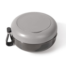 Denture Case, Definitely No-Leak Portable Retainer Case Denture Bath Box for Tra