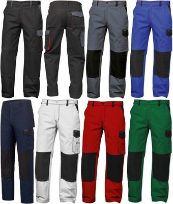 Craftland Herren Twill Arbeitshose leichte Sommer Arbeitshose Bundhose UV-Schutz