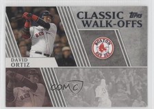 2012 Topps Classic Walk-Offs David Ortiz #CW-14 HOF 0u8