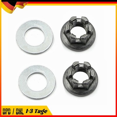 Rear Axle Hub Castle Nut For Yamaha Banshee Warrior Raptor 350 660 Blaster 200cc