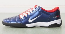 Nike T90 trainers in navy and red/UK Mens Size 10.5/Brand new and Boxed 