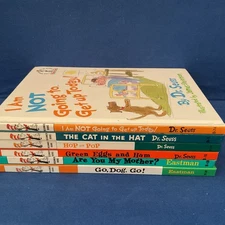 Lot of 6 - I Can Read All By Myself Beginner Books by Dr. Seuss & Others HC