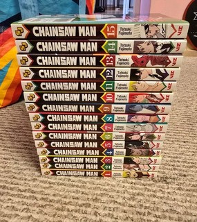 Chainsaw Man Manga Lot Volume 1 15 Complete by Tatsuki Fujimoto