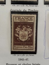 TIMBRES FRANCE  N° 668 JOURNEE DU TIMBRE 1944  NEUF MNH