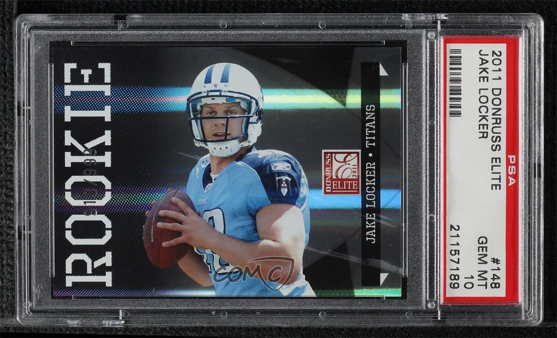 Jake Locker Donruss Elite #148 Base