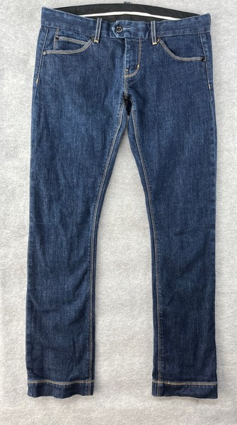 LEVI'S 535 SIZE 30X32 WOMENS DARK WASH STRETCH SKINNY JEANS MID RISE DENIM SLIM