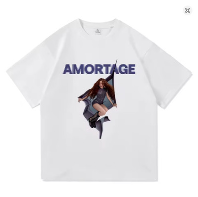JISOO BLACK PINK EARTHQUAKE T SHIRT 2026 FASHION WOMEN CLOTHING UNISEX BBI