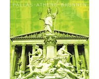 Glasbild Wien Pallas-Athene-Brunnen 50X50 Cm