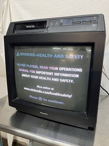 Panasonic Omnivision 20" CRT TV/VCR Combo PV-M2028, Tested/Working. READ DESC!