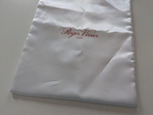 Authentic Roger Vivier White Dust Bag 14.5" x 10.5" - Picture 2 of 7