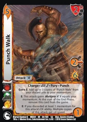 1X-Punch Walk-MK01-Mortal Kombat-Universus