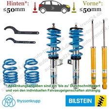 B14 Gewindefahrwerk 30-50mm Tieferlegung u.a.: VW Golf VI 5K1, Bj. 2008-2013