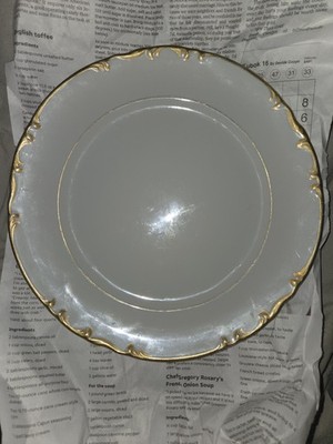Vintage Mikasa Fine China Venice Japan Gilded 10'' Dinner Plate 9266