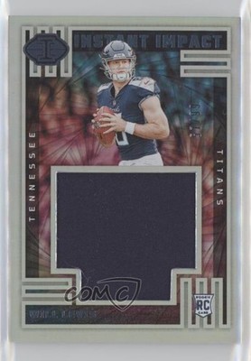 2023 Panini Illusions Instant Impact Blue 57/99 Will Levis Rookie RC 13px