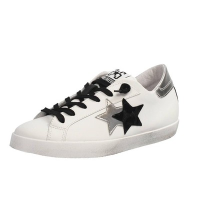 2star One Star - Sneaker Leder weiß - Größe 35 [22,6 cm] Damenschuhe