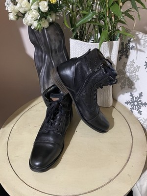 Bull Boxer Mens Holten Black Leather Chukka Boots. Size 12  display picture 1