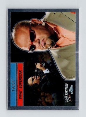 2006 Topps Heritage Chrome WWE Tazz #50