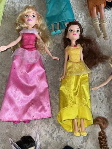 Disney Prinzessin Puppe Konvolut Hasbro Shimmer mit Schuhen und Zubehör & Feen - Bild 4 von 9
